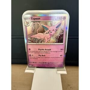 Espeon - 033/131 Prismatic Evolutions POKE BALL Holo Pokemon - NM/MINT